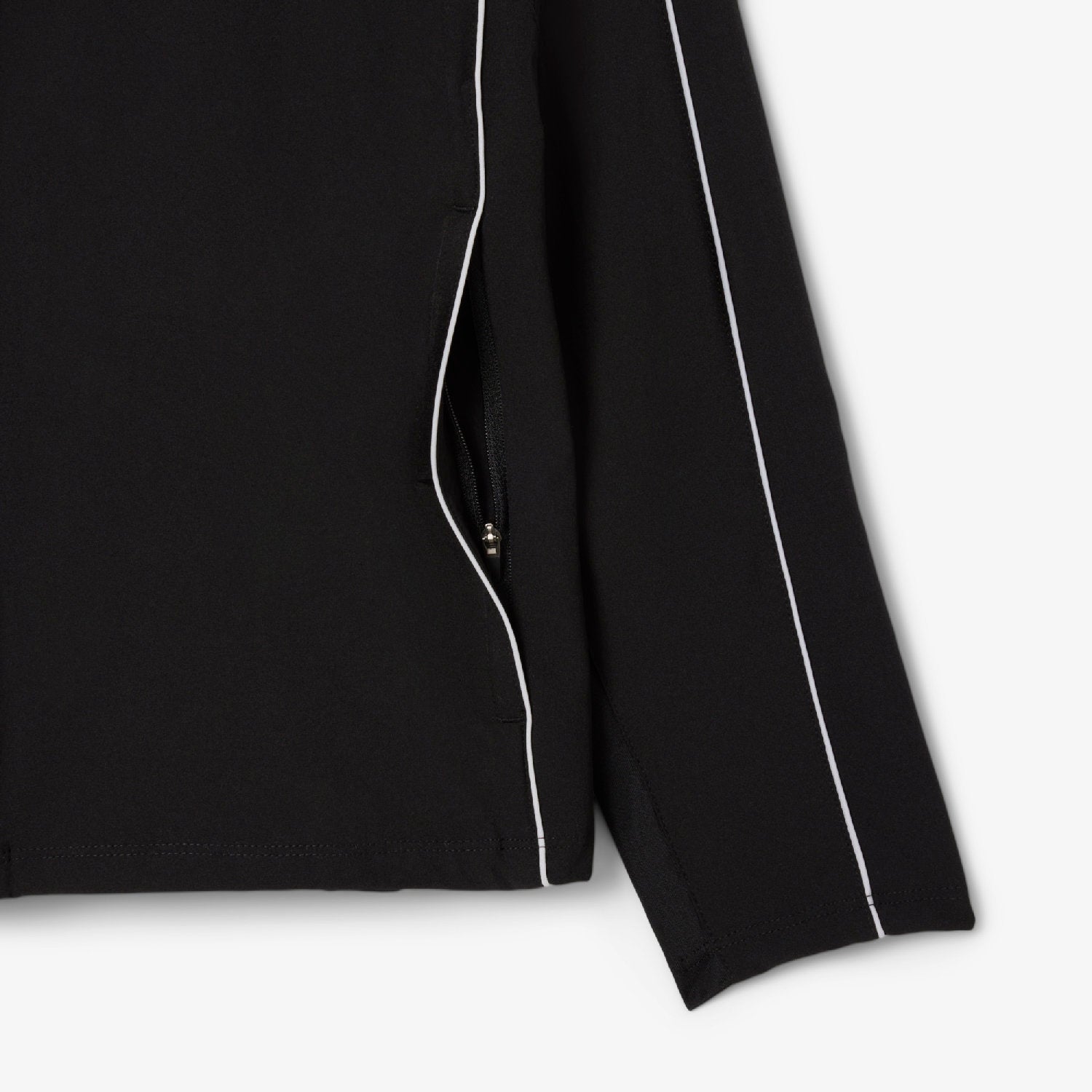 Gilet de survêtement à liseré - Noir