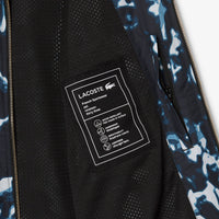 Veste coupe-vent déperlante imprimée - Noir & Calcaire