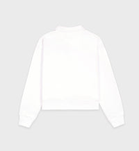 Polo BH Crest Soft à manches longues - White