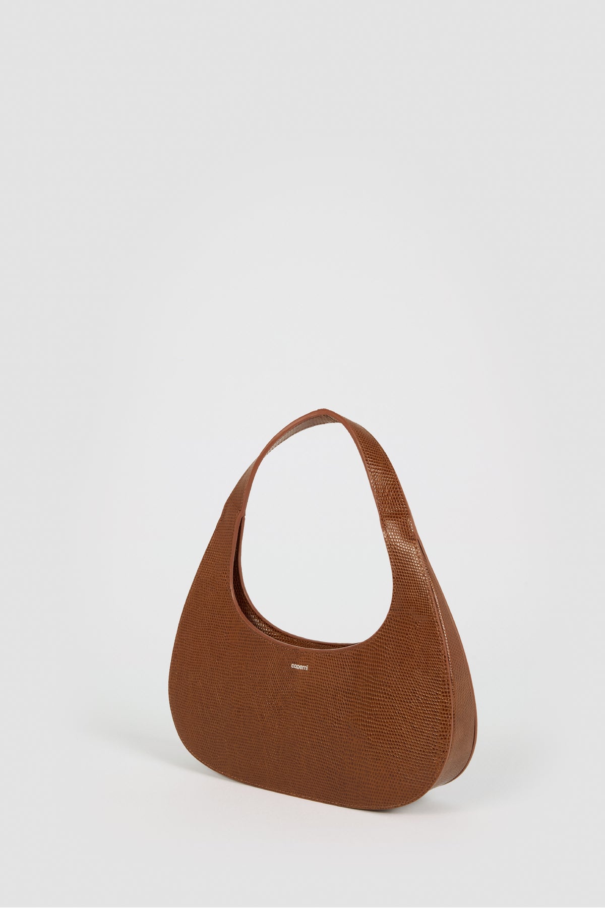 LIZARD PRINT LOOP SWIPE BAG