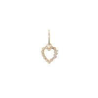 Mono boucle d'oreille Billie en or jaune avec diamant - Diamant
