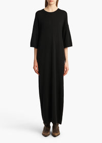 Black Bindi Dress In Black - Black