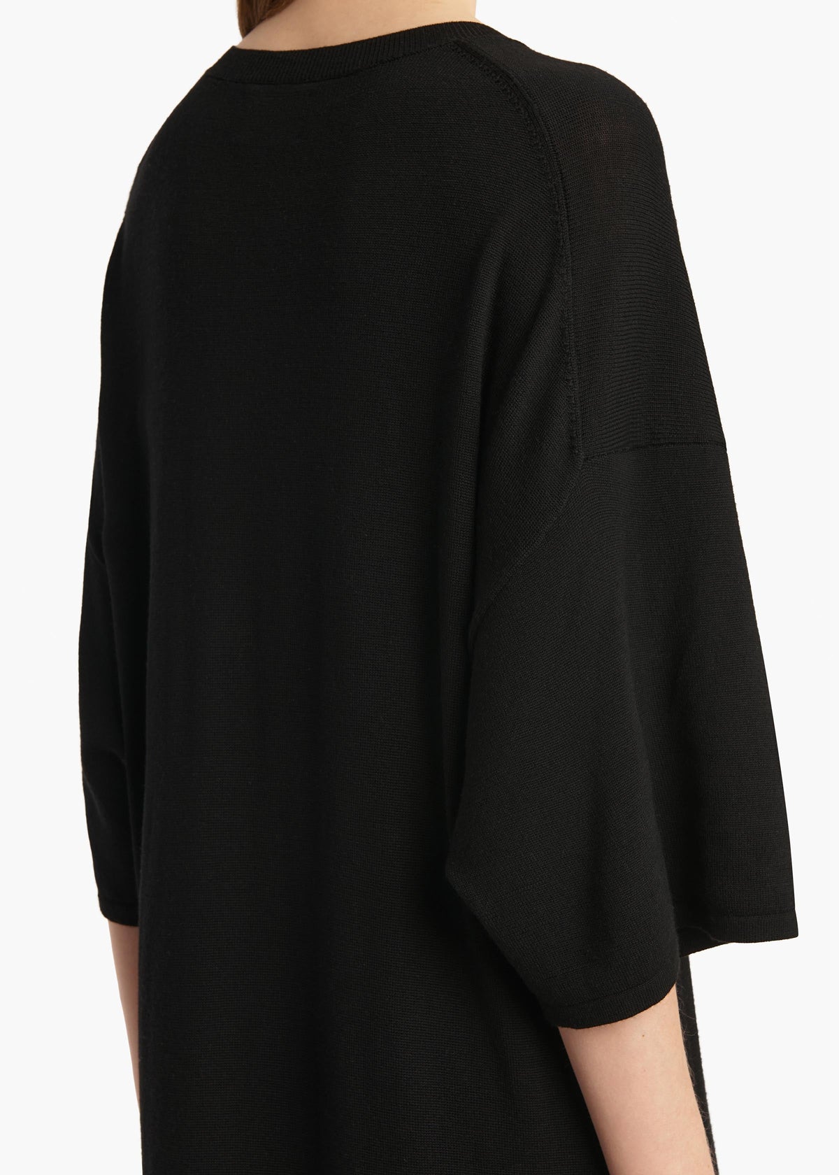Black Bindi Dress In Black - Black