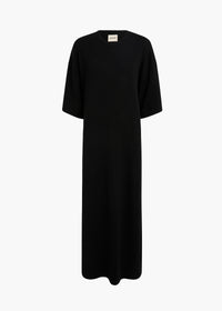 Black Bindi Dress In Black - Black
