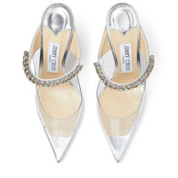 Mules Bing plexi 100 à cristaux - Clear & Multi