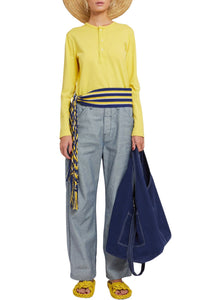 Birdie long-sleeved T-shirt - Yellow