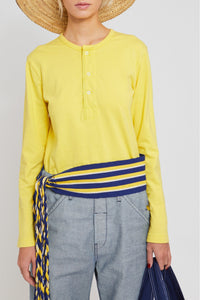 Birdie long-sleeved T-shirt - Yellow