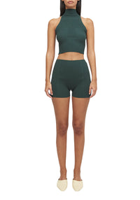 Short Bisou côtelé - Emerald