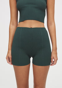 Short Bisou côtelé - Emerald