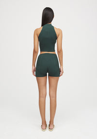 Short Bisou côtelé - Emerald