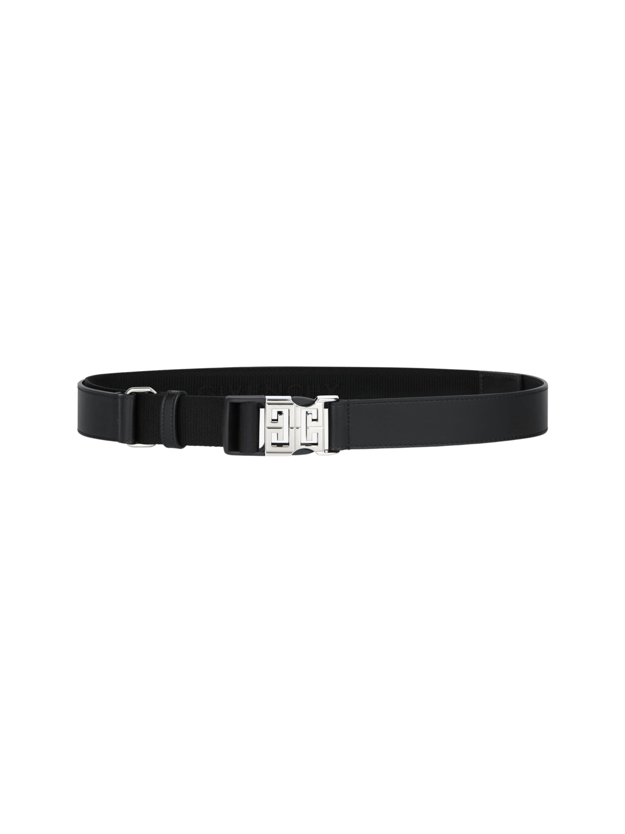 Ceinture à boucle dégagée - Noir