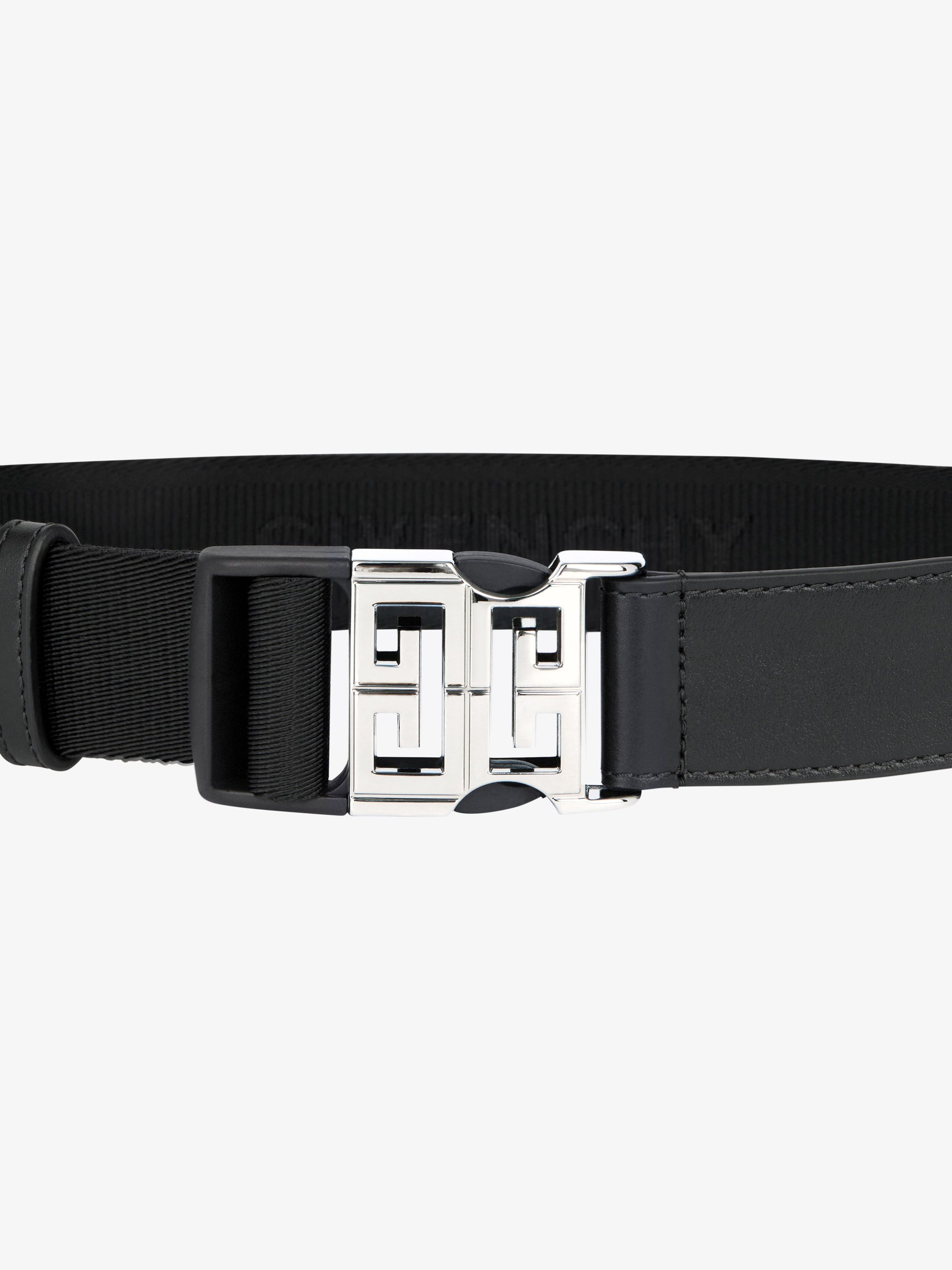 Ceinture à boucle dégagée - Noir