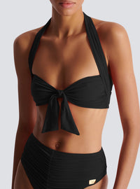 Maillot de bain deux pièces uni - Noir