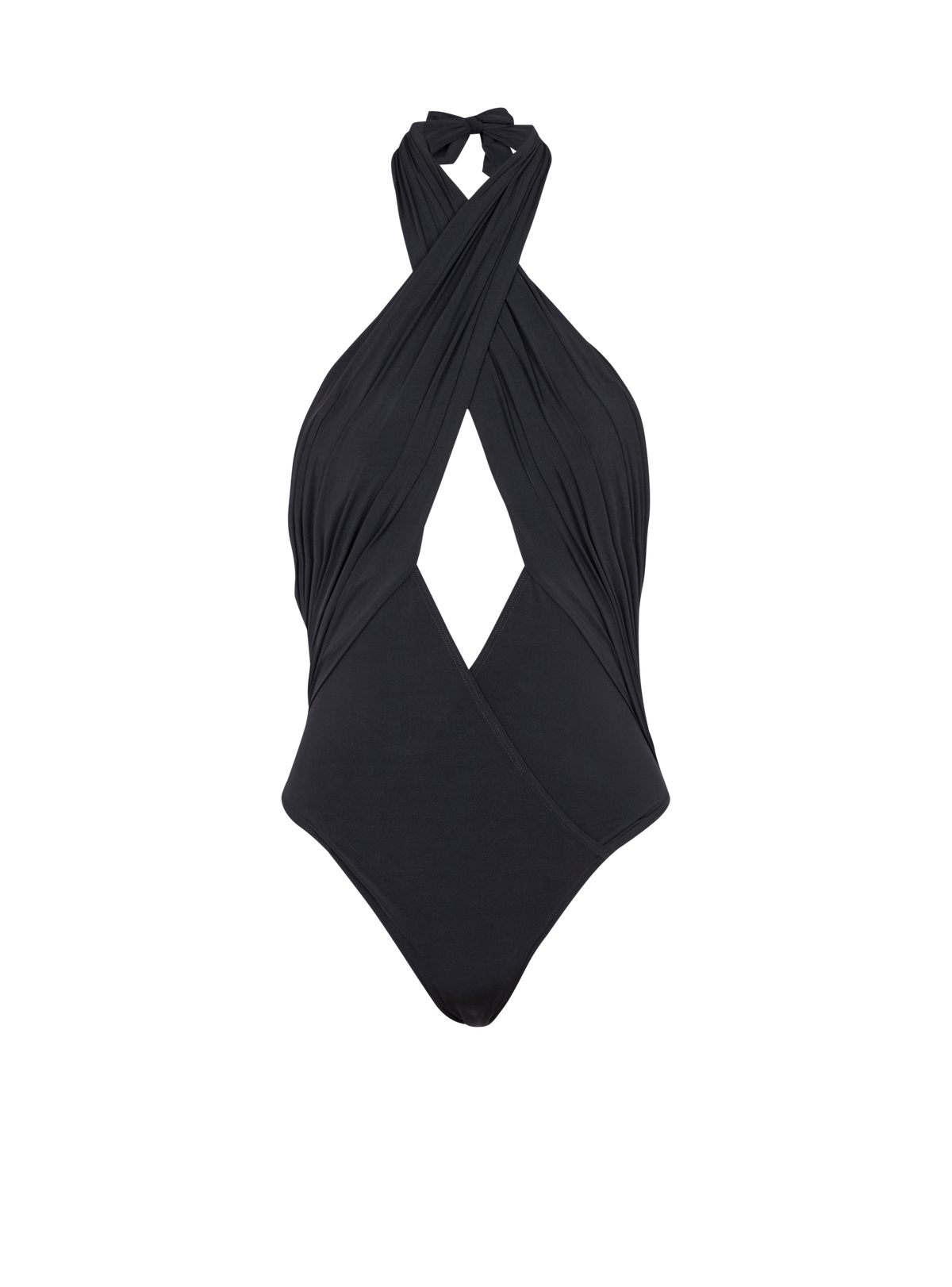 Maillot de bain une pièce uni - Noir