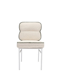 Chaise de jardin Maddalena - Beige Bouclé