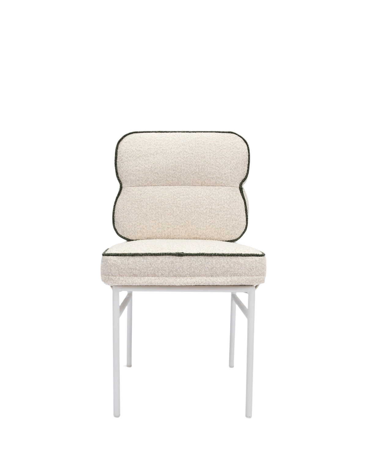 Chaise de jardin Maddalena - Beige Bouclé