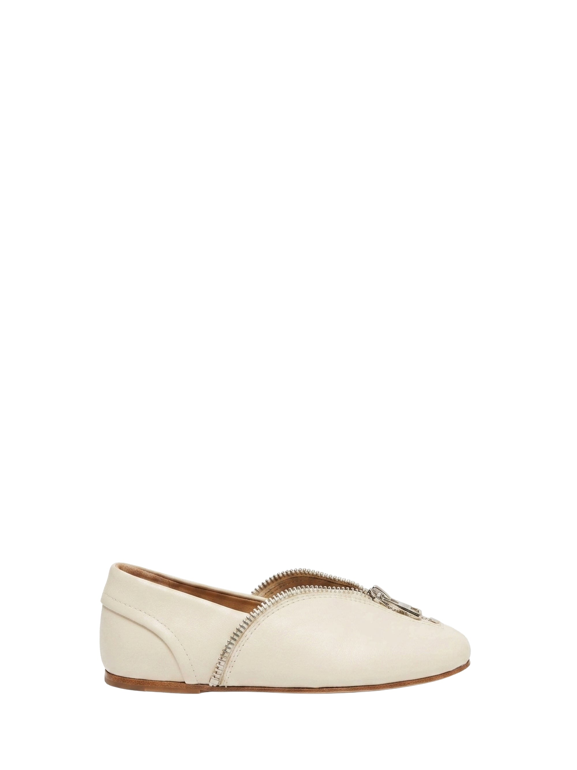 Ballerines en cuir - Off White