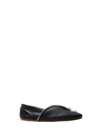 Ballerines Style Motard - Black