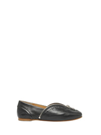 Ballerines en cuir - Black