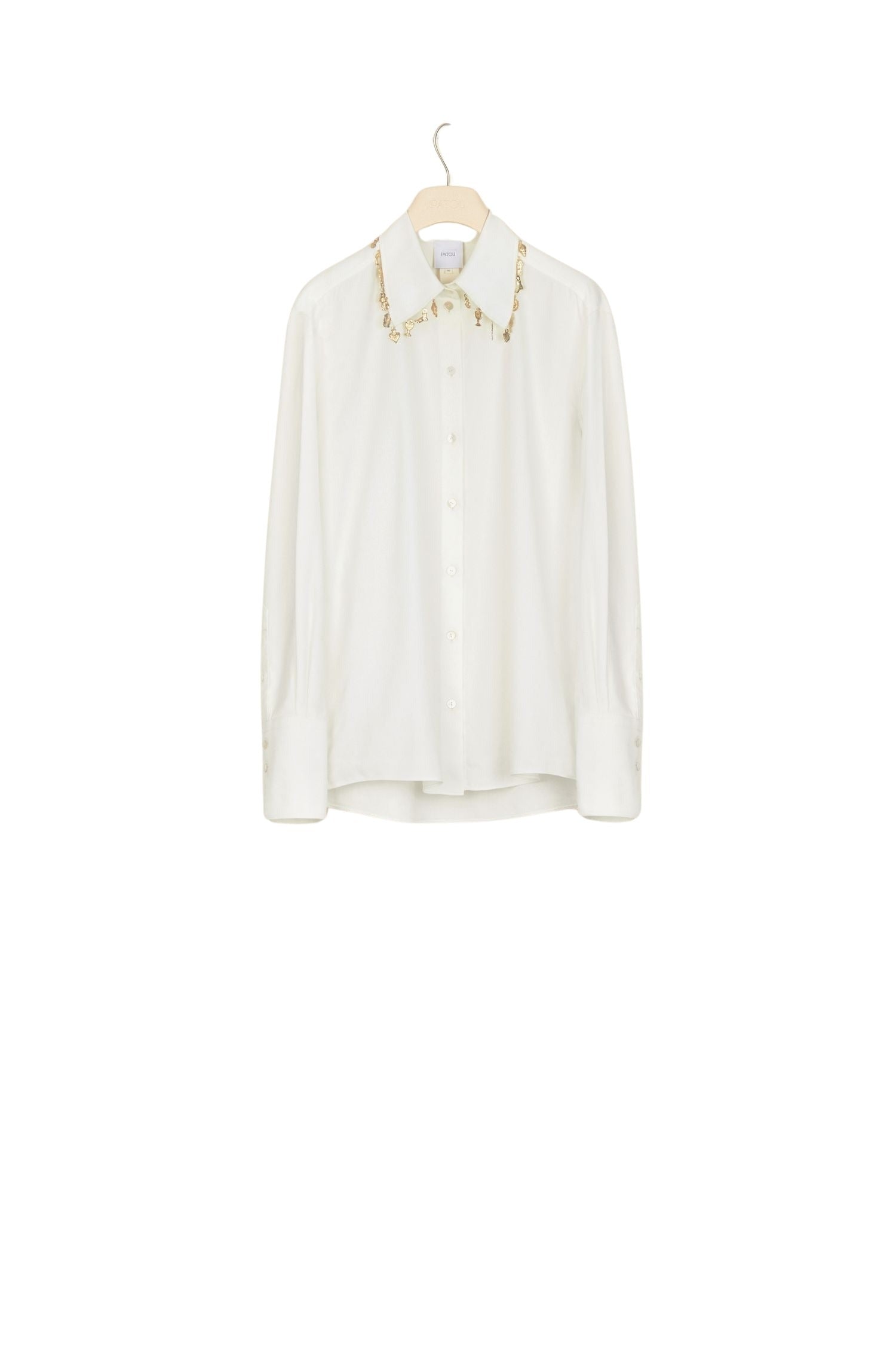 Chemise avec ex-votos - Crème