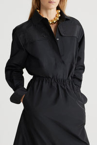 Chemise safari en faille recyclée