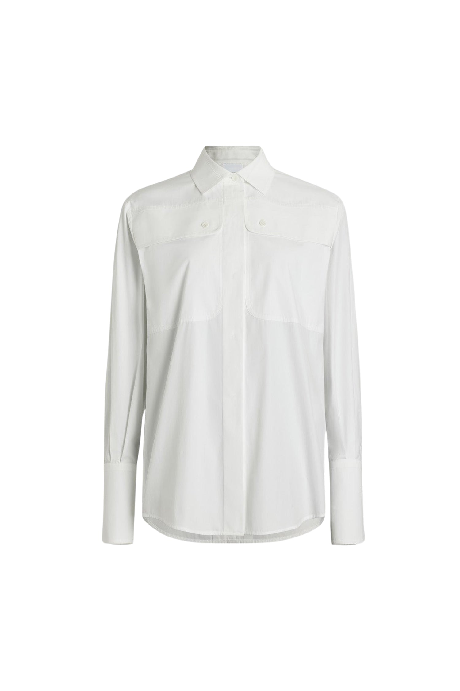 White / Chemise safari en coton bio
