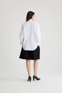 White / Chemise safari en coton bio