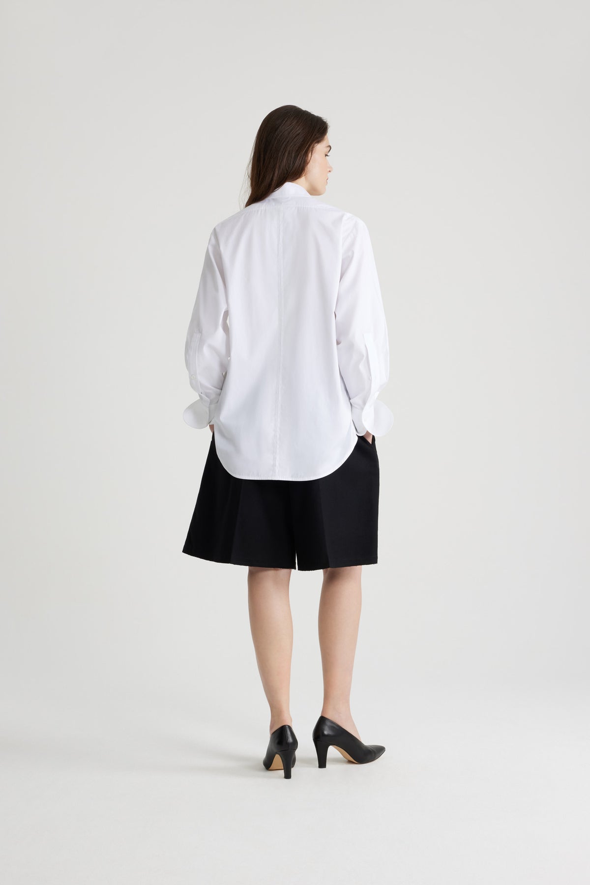 White / Chemise safari en coton bio