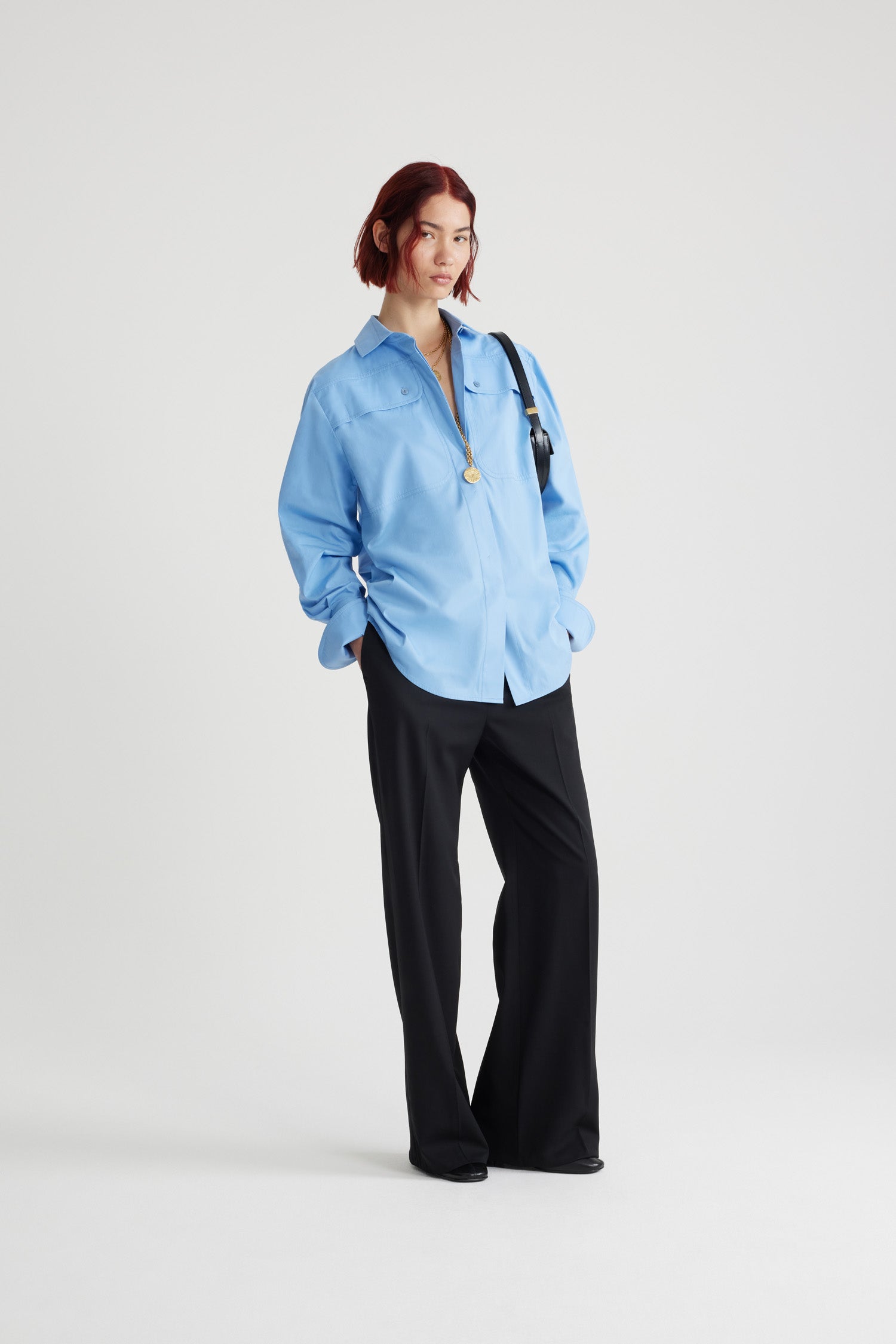Chemise safari en coton bio