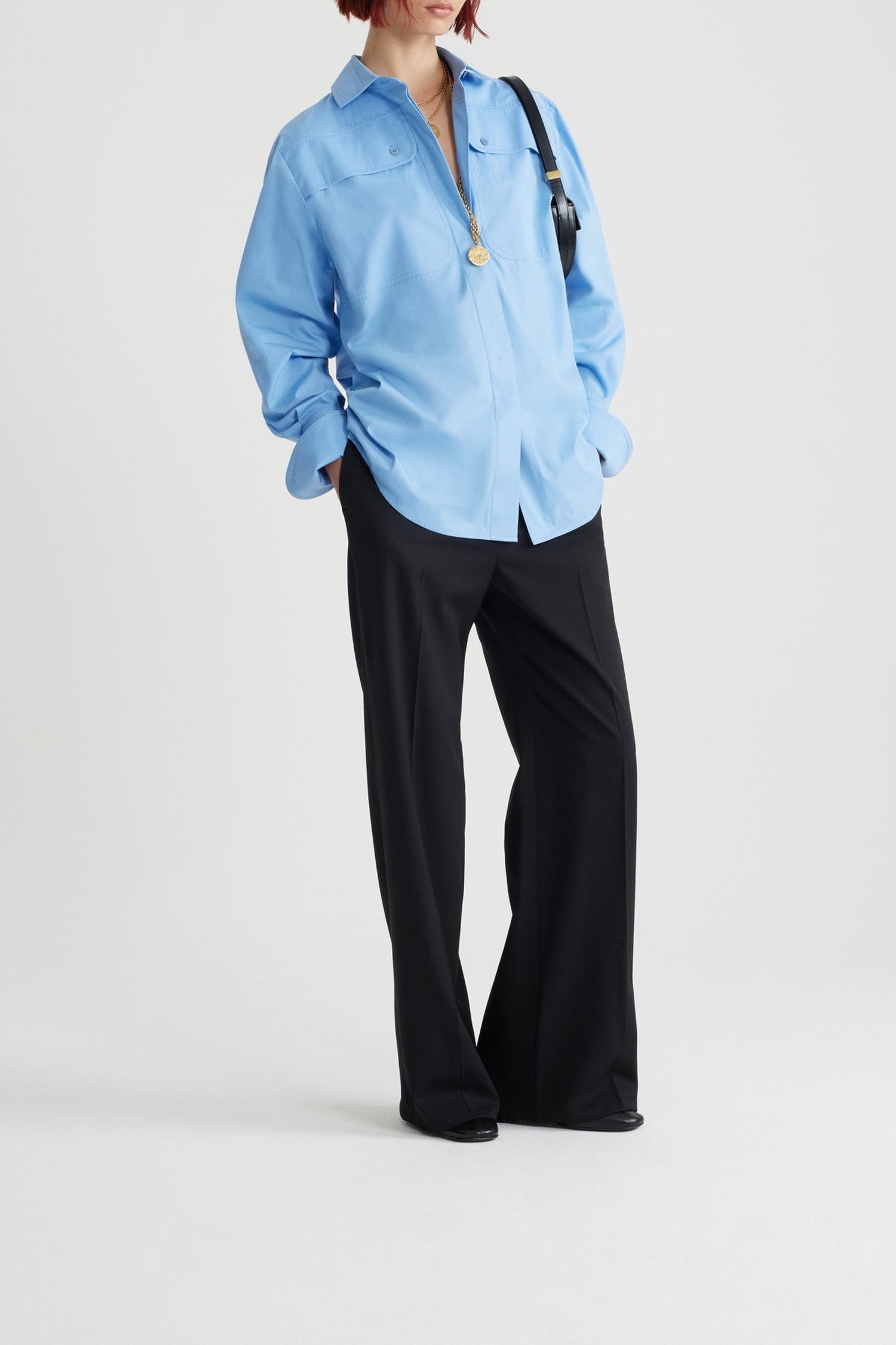 Chemise safari en coton bio