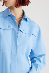 Chemise safari en coton bio