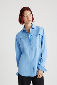 Chemise safari en coton bio
