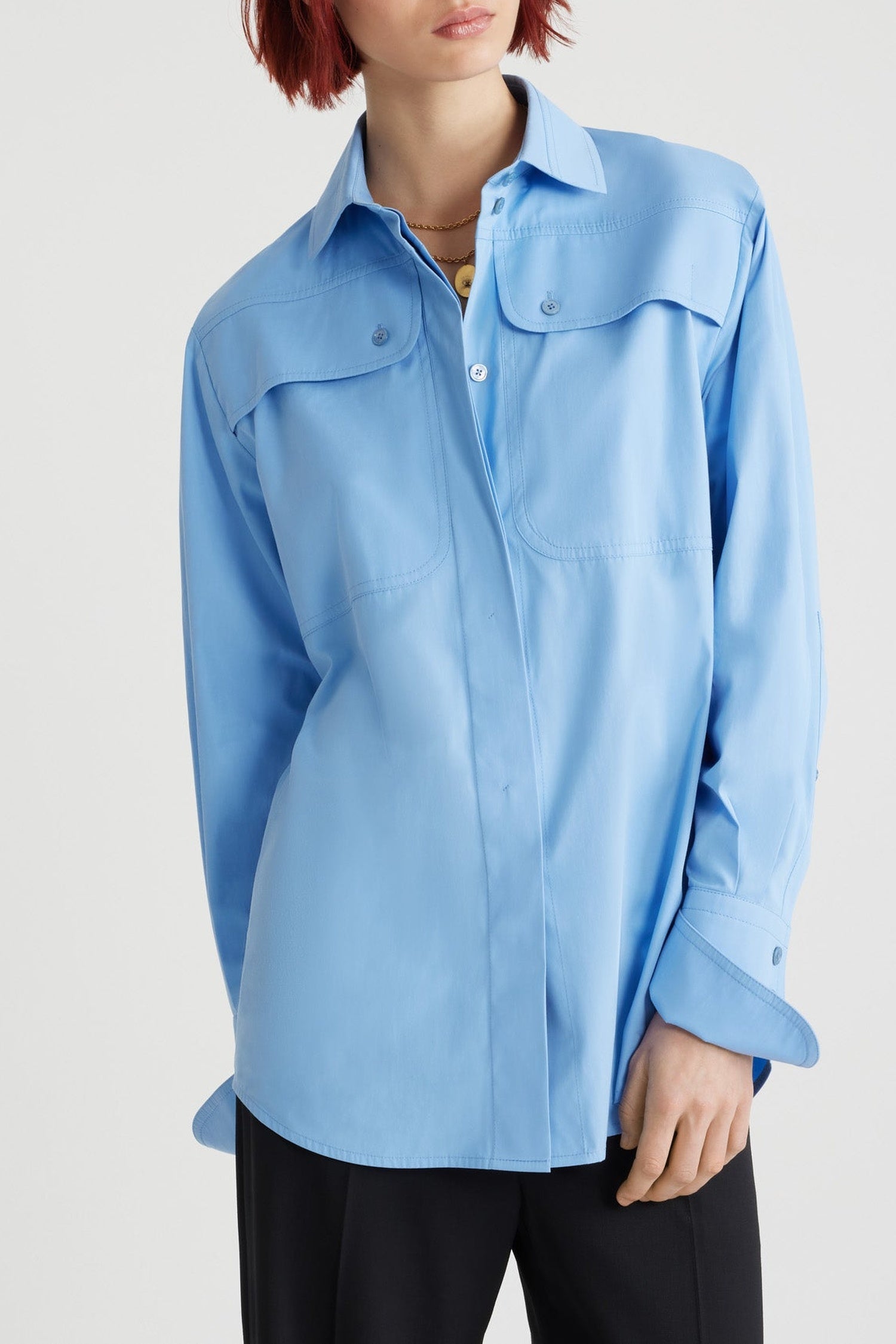 Chemise safari en coton bio