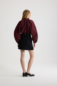 Vignola / Blouse bouffante en faille recyclée