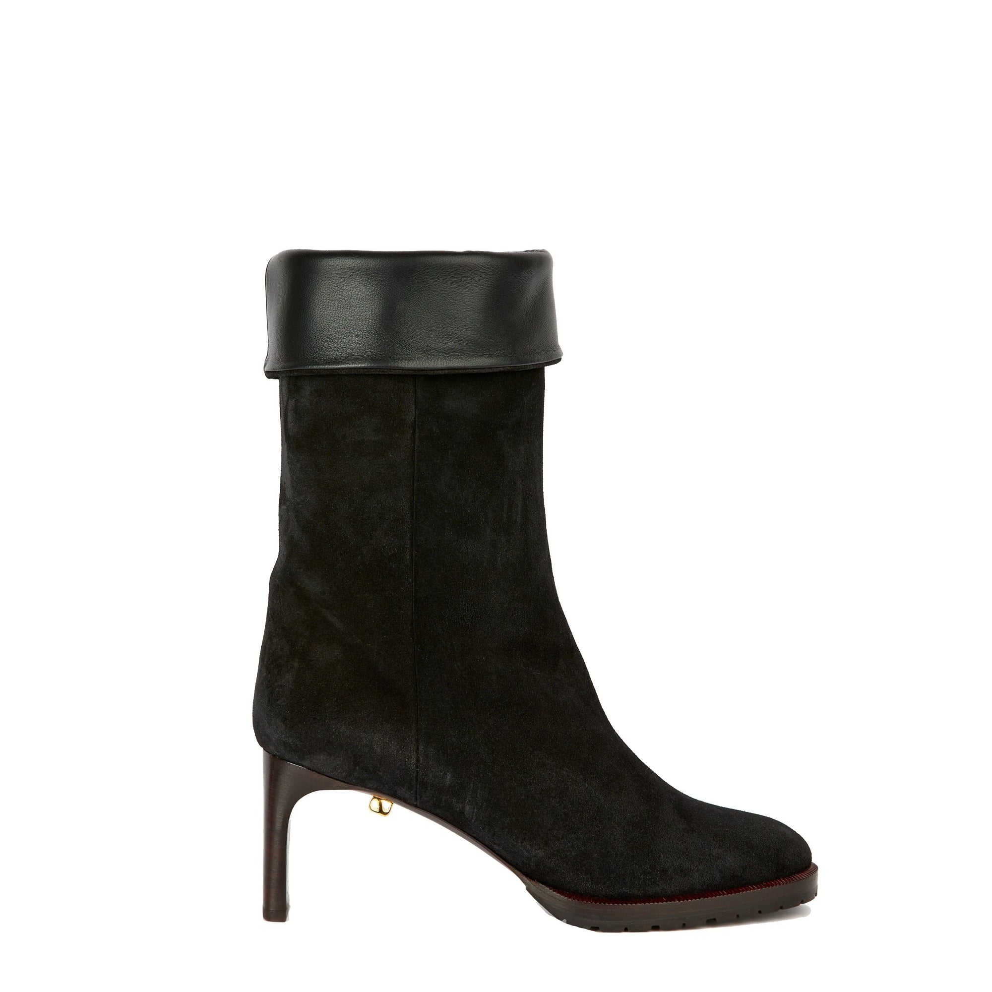 15qty DÉJÀ VU 220€ / Bottes Victoria 65 en cuir suédé - Black