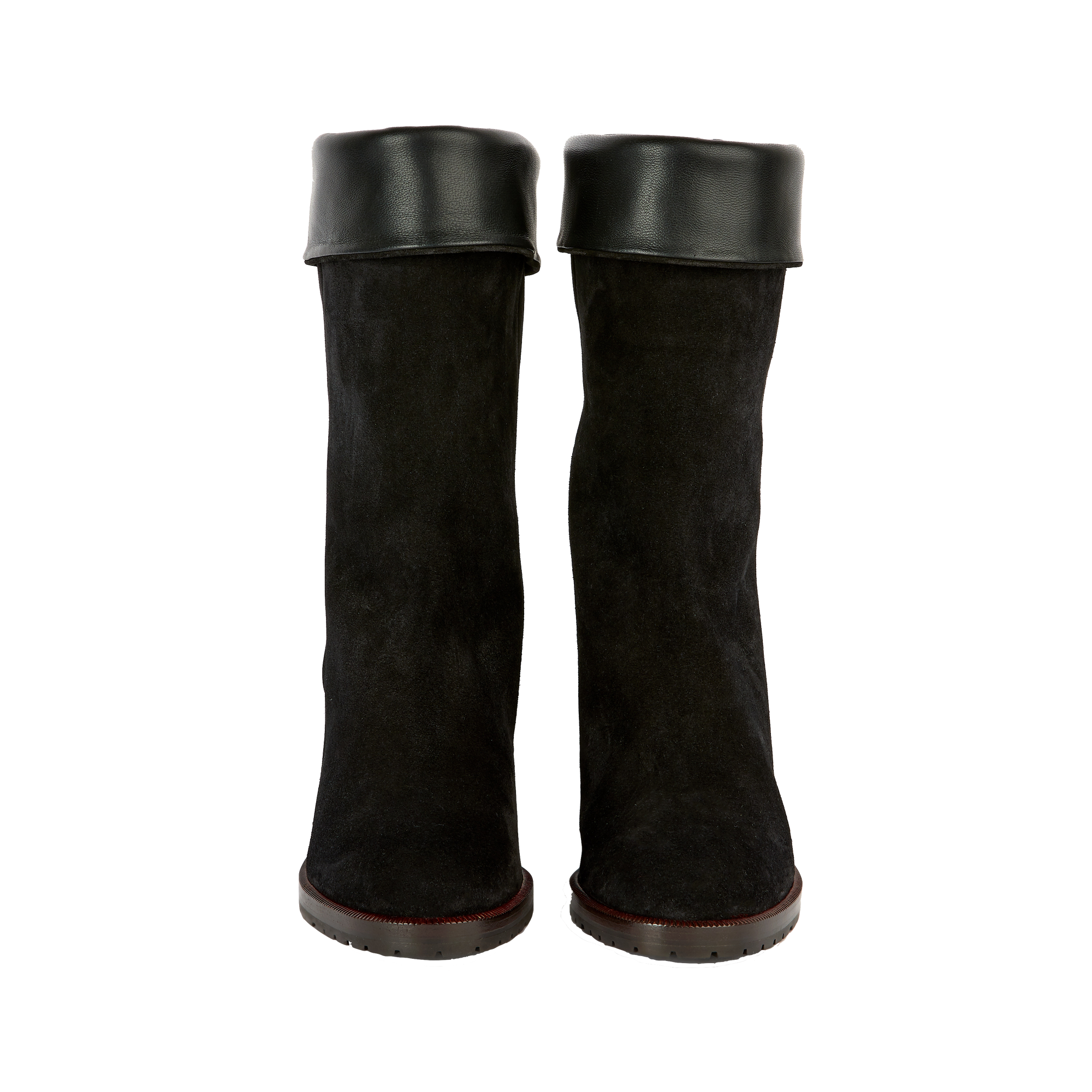 15qty DÉJÀ VU 220€ / Bottes Victoria 65 en cuir suédé - Black