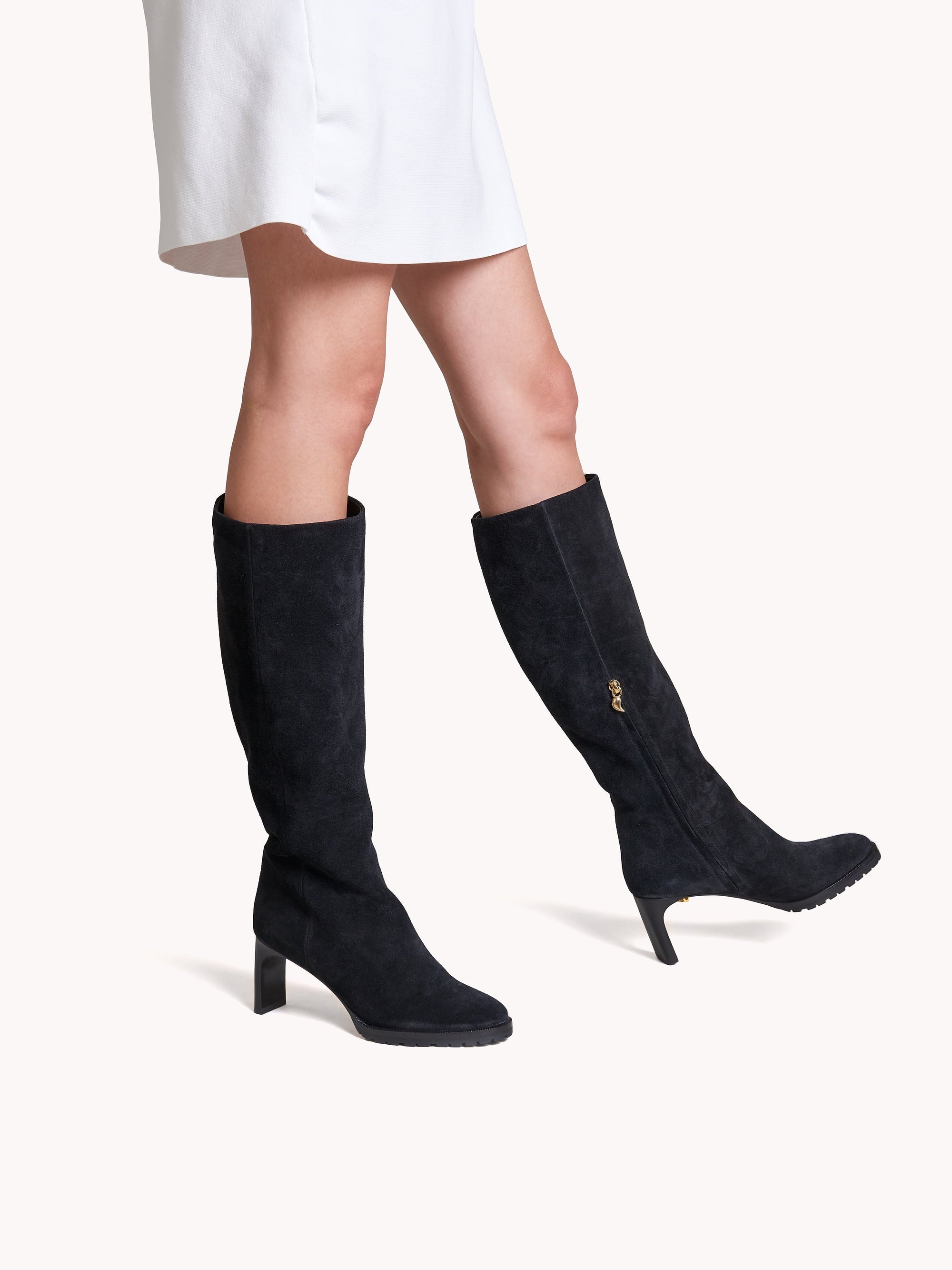 5qty DÉJÀ VU 220€ / Bottes Vicky 65 en cuir suédé - Black