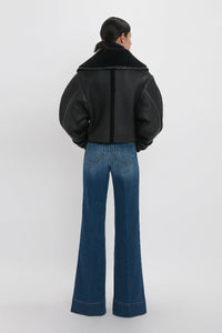 Shearling Jacket - Black/Black