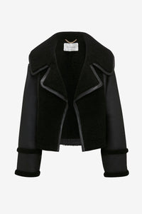 Shearling Jacket - Black/Black