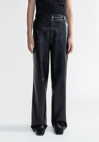 Pantalon Blade en cuir - Black