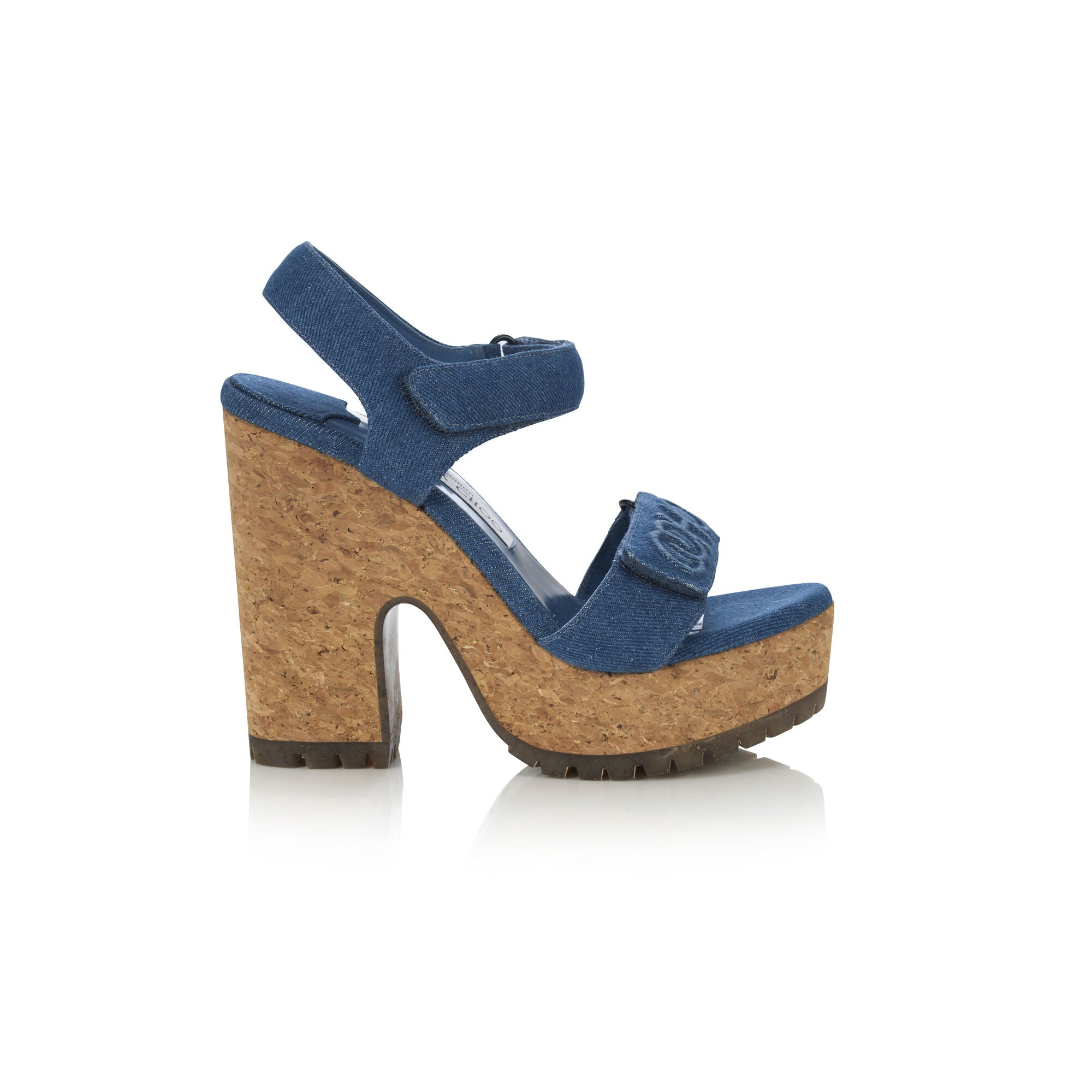 ZNO STOCK 0 / Reco 150 DENIM Casual Wedge BLAIR 125
