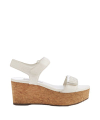 Sandales Blair à plateforme 80 en cuir - Milk