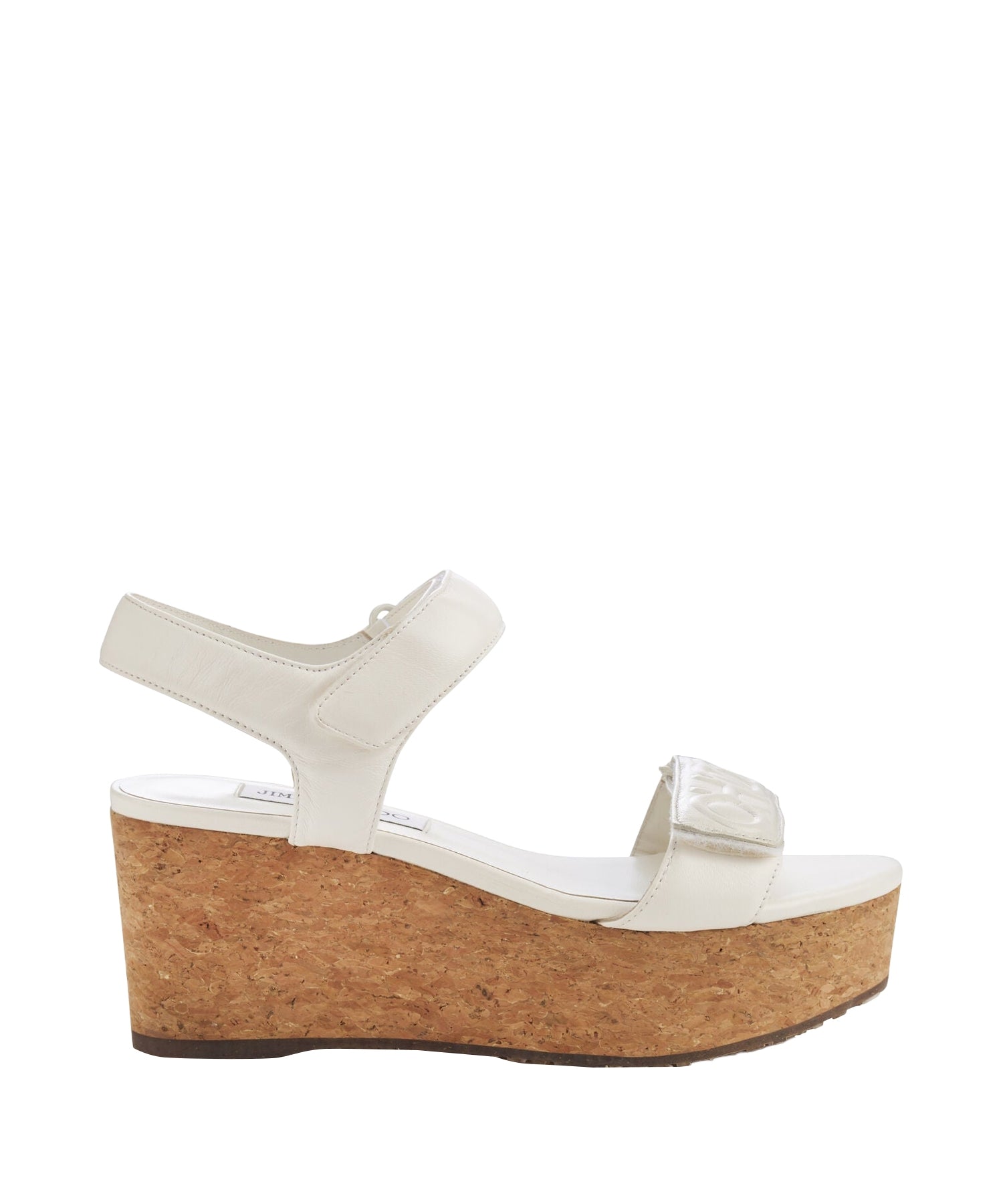 Sandales Blair à plateforme 80 en cuir - Milk