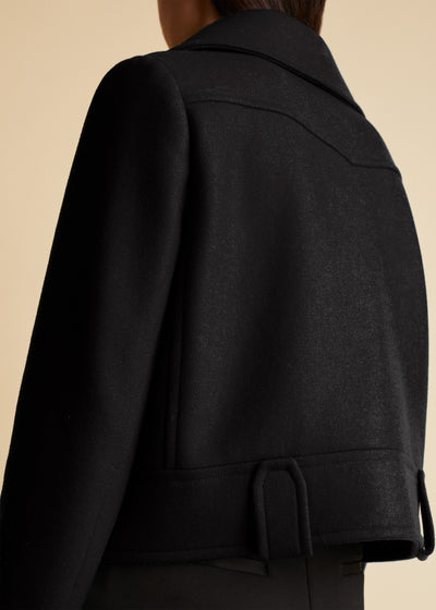 Blanca jacket in wool - Black