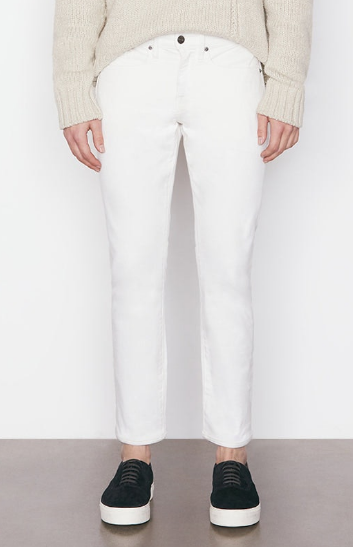 L'HOMME SLIM CROPBLANC