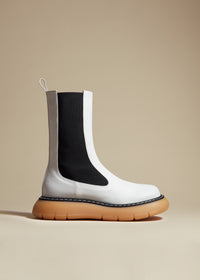 Bottes Bleecker en cuir - White