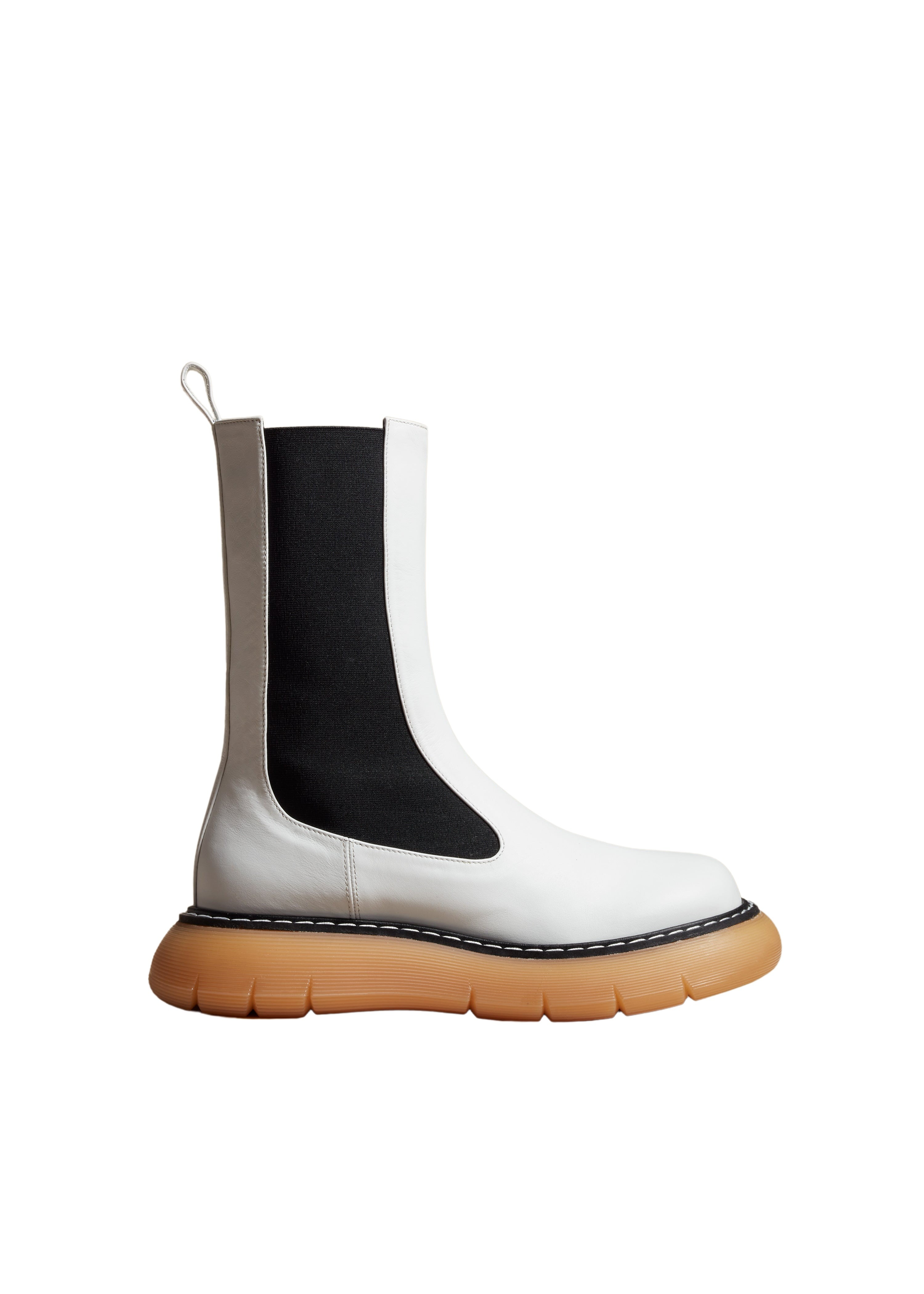 Bleecker boot in leather - White
