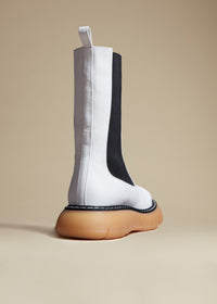 Bottes Bleecker en cuir - White