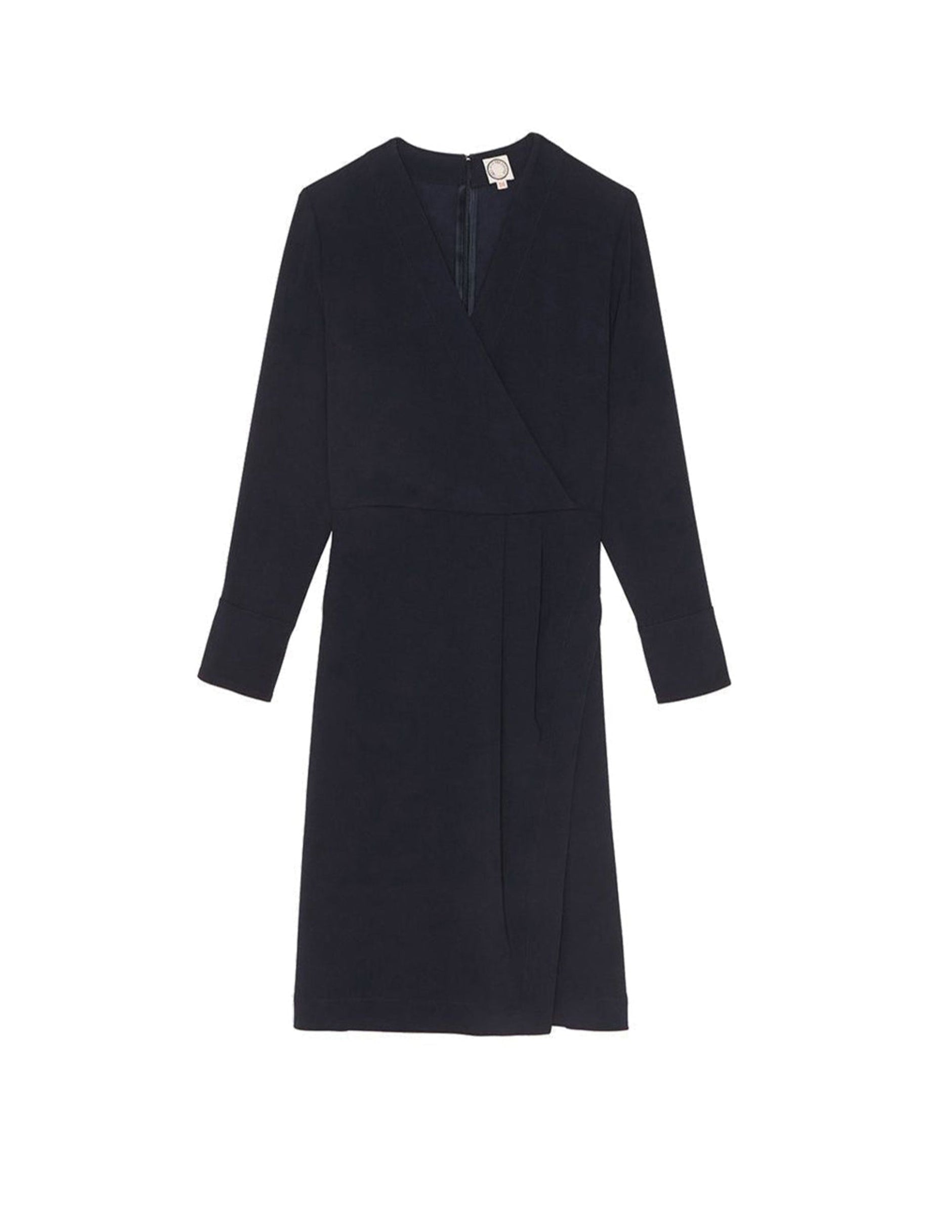 3qty RELIQUAT 90€ 0%  / Robe col V Blida - Blue Dark