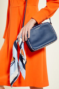 2qty RELIQUAT 90€ 0%  / Robe col V Blida - Orange